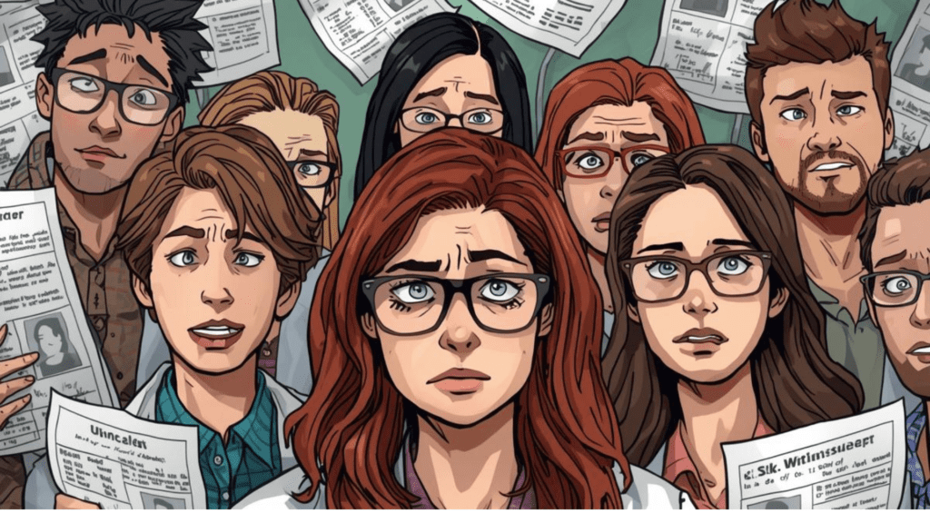 What are the struggles Lifescience students face in finding the correct job?